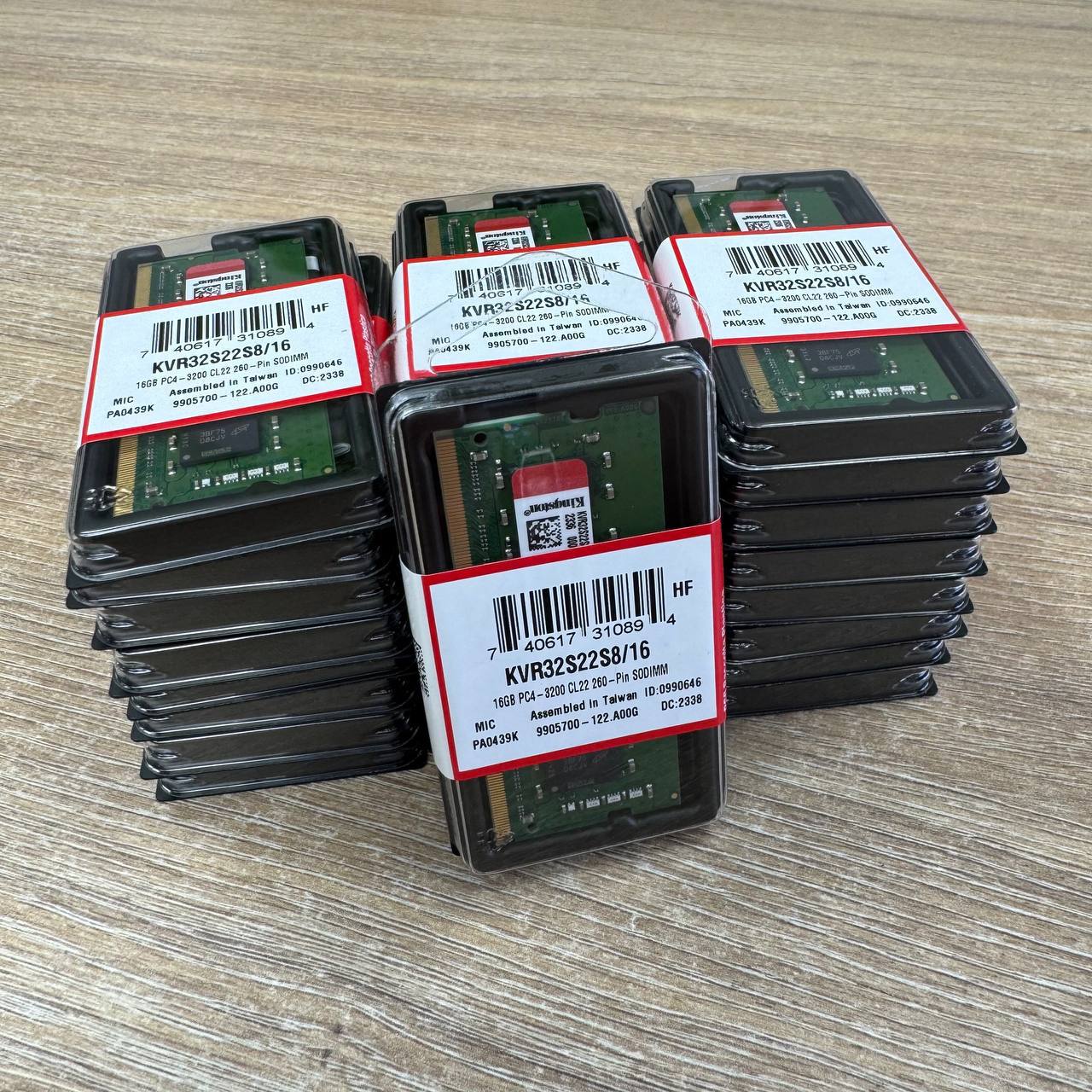 Оперативна пам’ять Kingston KVR32S22S8/16 1x16Gb DDR4 PC4-3200MHz CL22 260-Pin SODIMM - Зображення 3