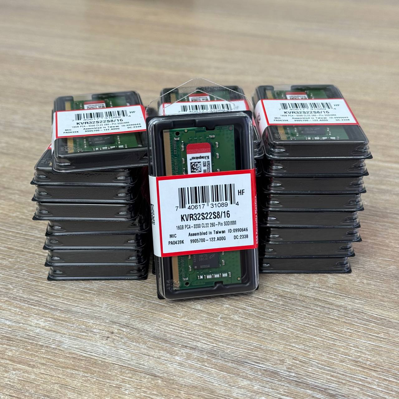 Оперативна пам’ять Kingston KVR32S22S8/16 1x16Gb DDR4 PC4-3200MHz CL22 260-Pin SODIMM - Зображення 4